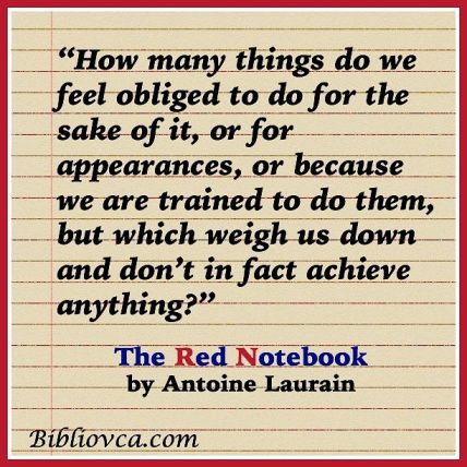 The red Notebook Quote 1